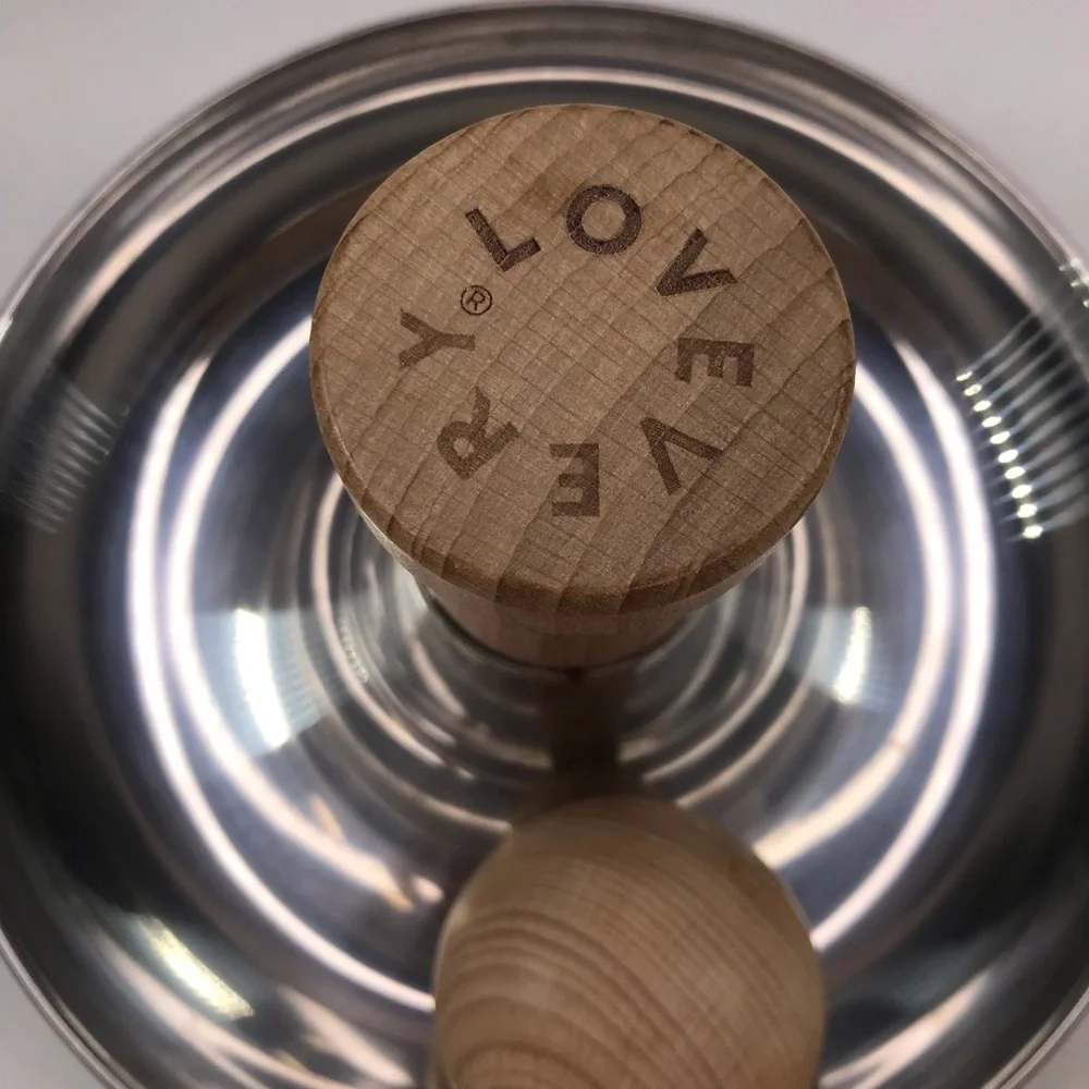 Lovevery Egg Cup Jingle Keys Tip Turn Metal Wood The Explorer 9-10 months Lot